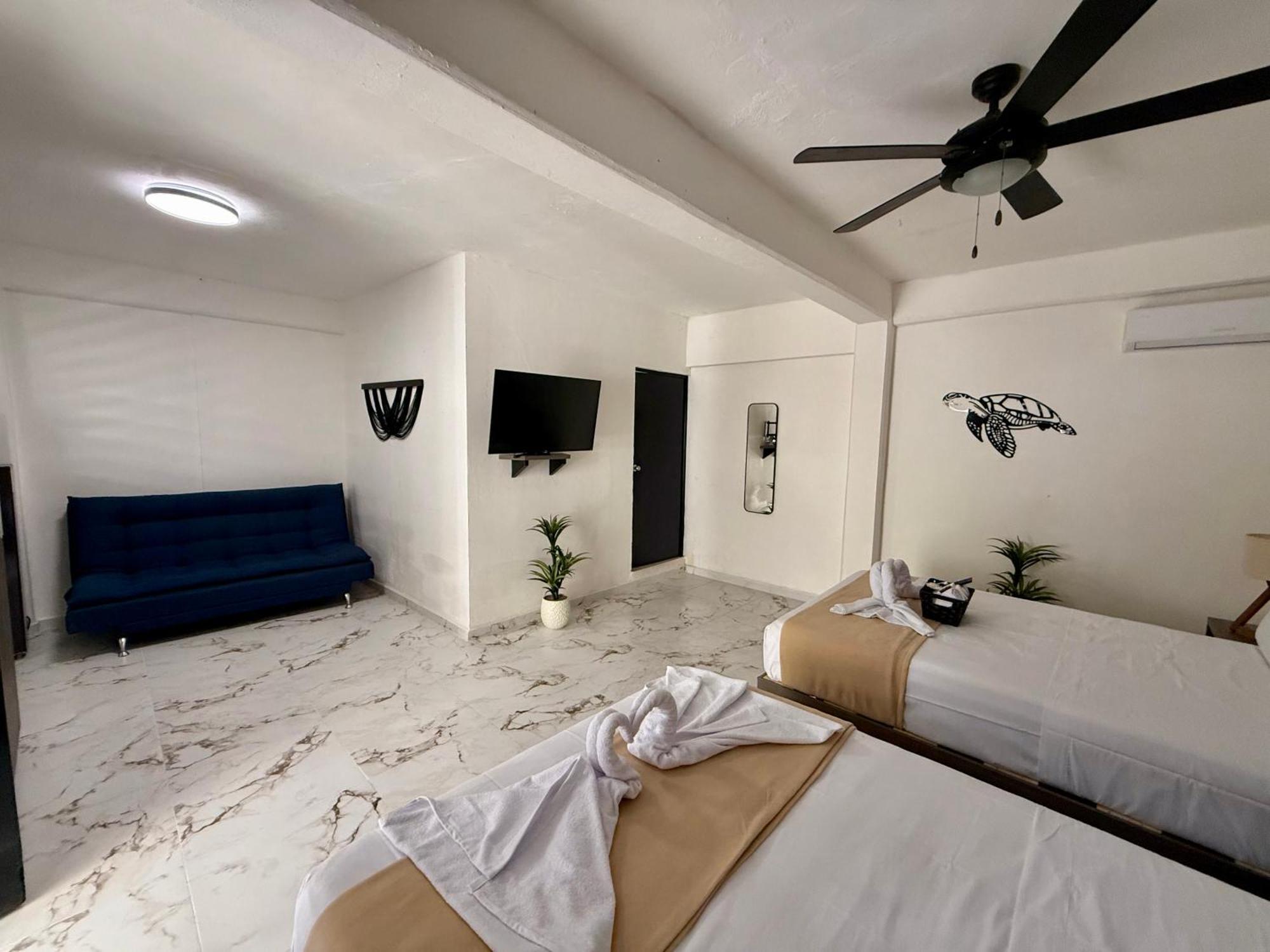 Casa Tortuga 5Th Ave Hotell Playa del Carmen Exteriör bild