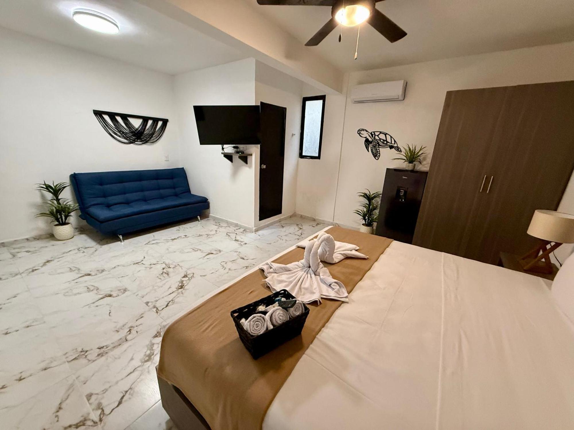 Casa Tortuga 5Th Ave Hotell Playa del Carmen Exteriör bild