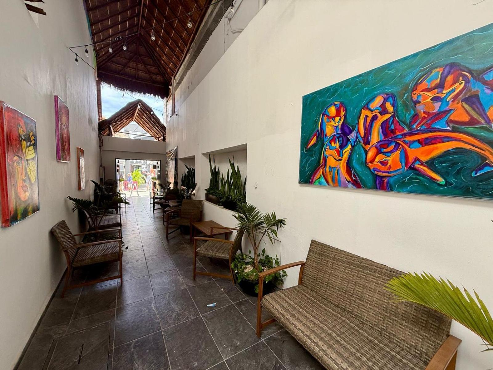Casa Tortuga 5Th Ave Hotell Playa del Carmen Exteriör bild