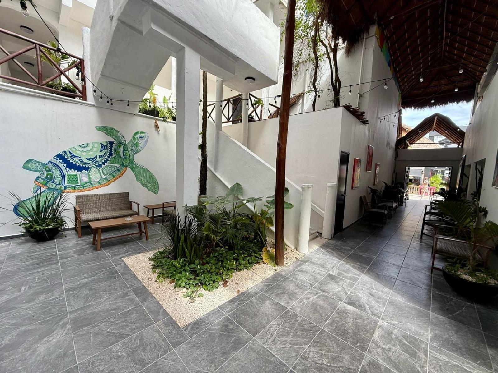 Casa Tortuga 5Th Ave Hotell Playa del Carmen Exteriör bild